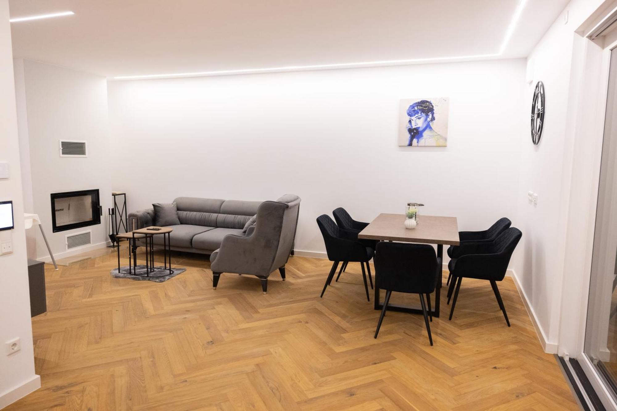 Neubau Apartment Mit Kamin Und Terrasse In Premium Lage Parkplatz Inklusive Bielefeld Exterior foto